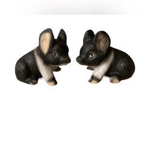Piglet pigs baby pigs salt and pepper shakers farmhouse hogs